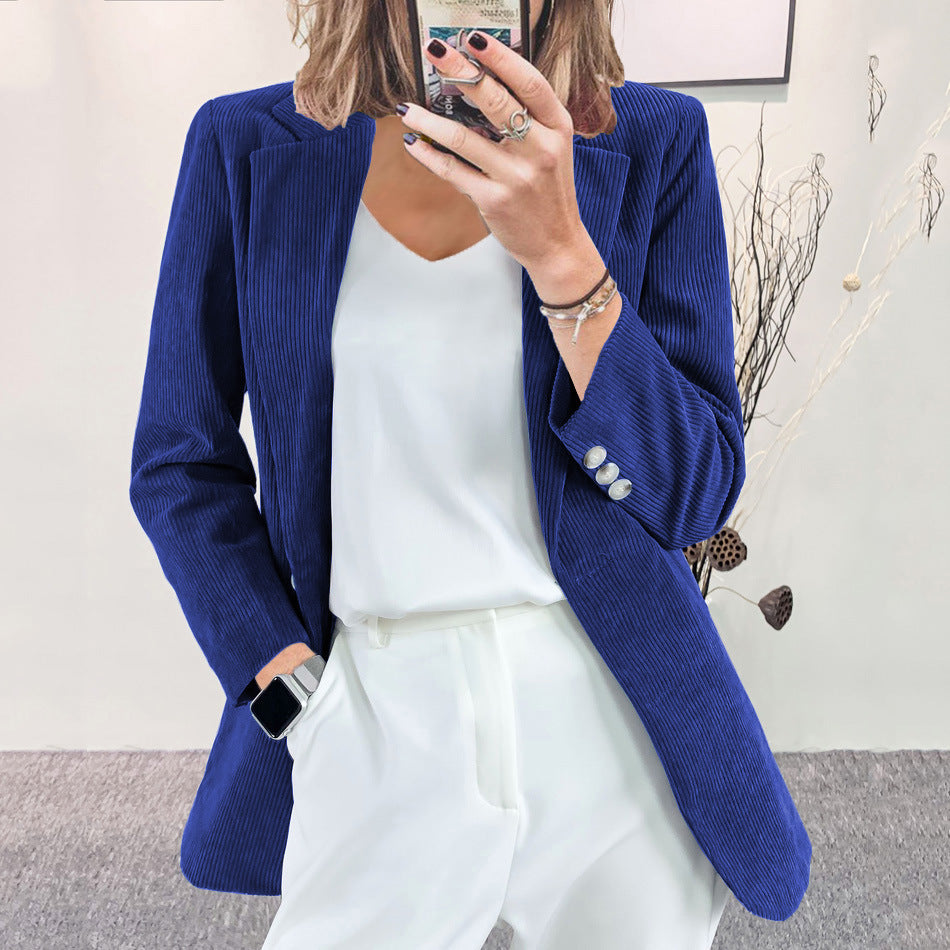 Veste pour femme Corduroy Blazer