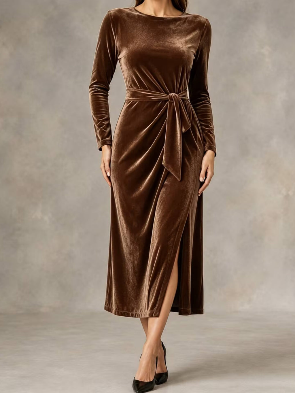 Robe en polyester