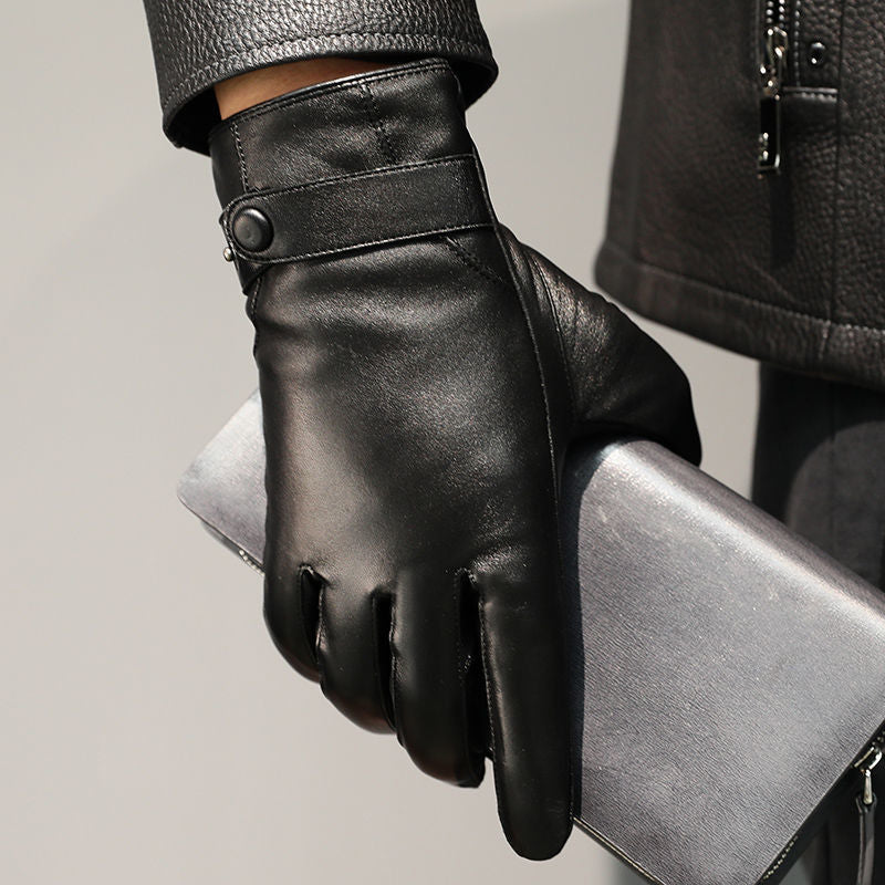 Gants d'affaires chauds pour hommes personnalisés de mode