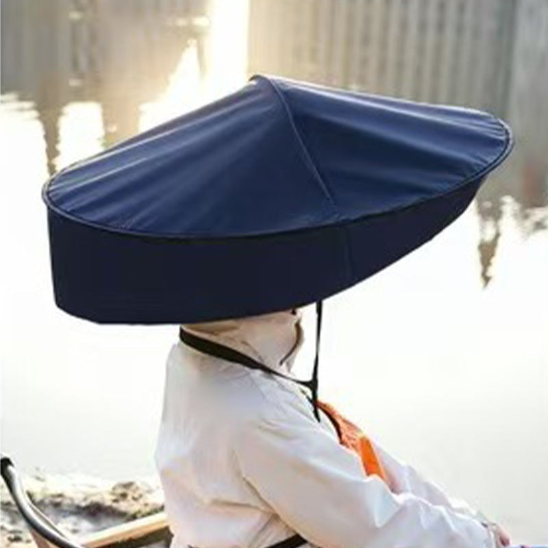 All-Weather Portable Foldable Headband Umbrella