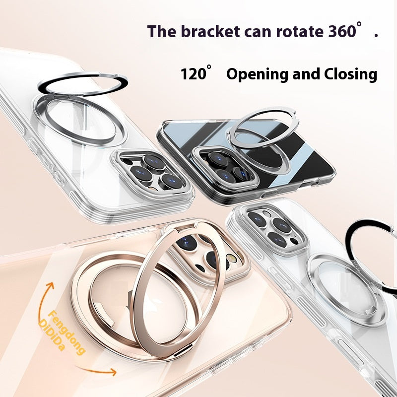 Avancé 360 Magnetic Rotating Bracket Shell Phone Case