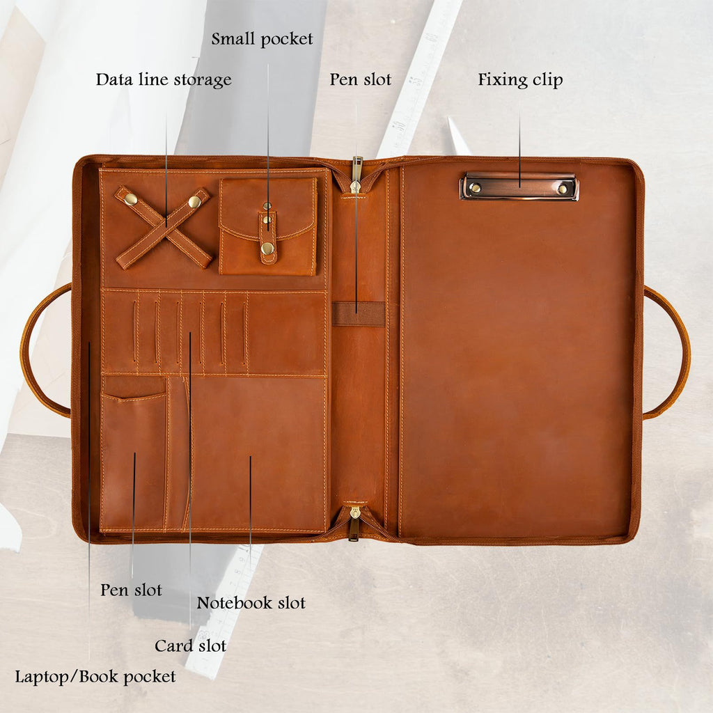Porte-monnaie vintage en cuir de cheval crazy grin