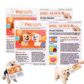 2-Pack Indestructible Jouet de chien journal