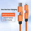 Azeada 65W câble de données de téléphone mobile deux Drag deux Super rapide charge