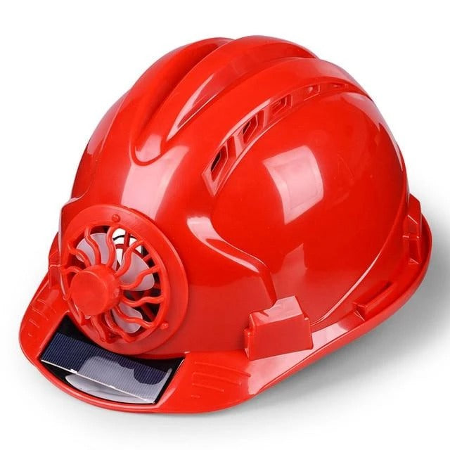 Casque de protection solaire du chantier de construction