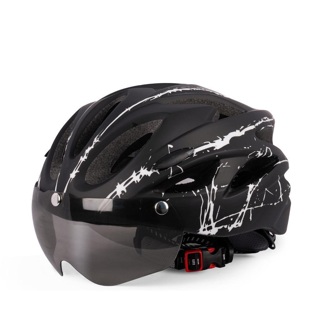 Mountain Highway Véhicule Aspiration magnétique Gants Casque d'équitation Respirant et coupe-vent
