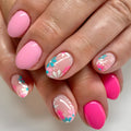 Femmes Floral Fashionable et Créative Conseils d'art de ongles