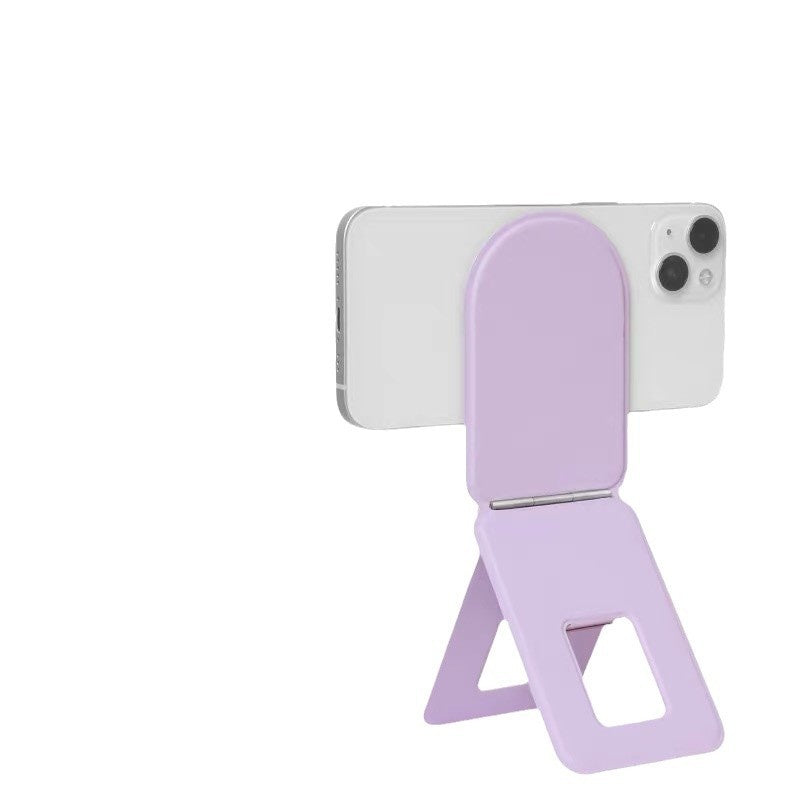 Live Selfie Multifonctionnel en cuir porte téléphone mobile