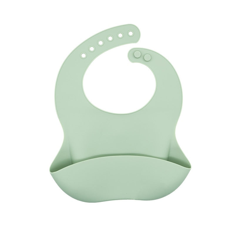 Baby Anti Dirt et Waterproof Food Grade Silicone Mouthwash