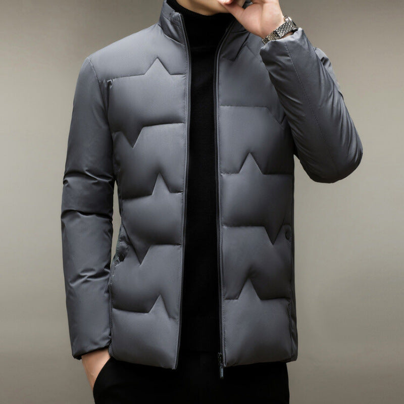 Veste rembourrée en coton pour homme d'âge moyen