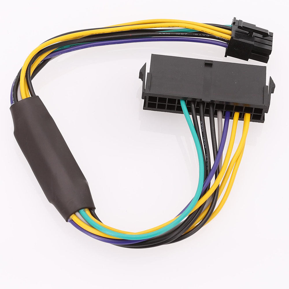 Convient pour Optiplex 3020 7020 9020 8 broches câble d'alimentation ATX 24P à 8P ligne