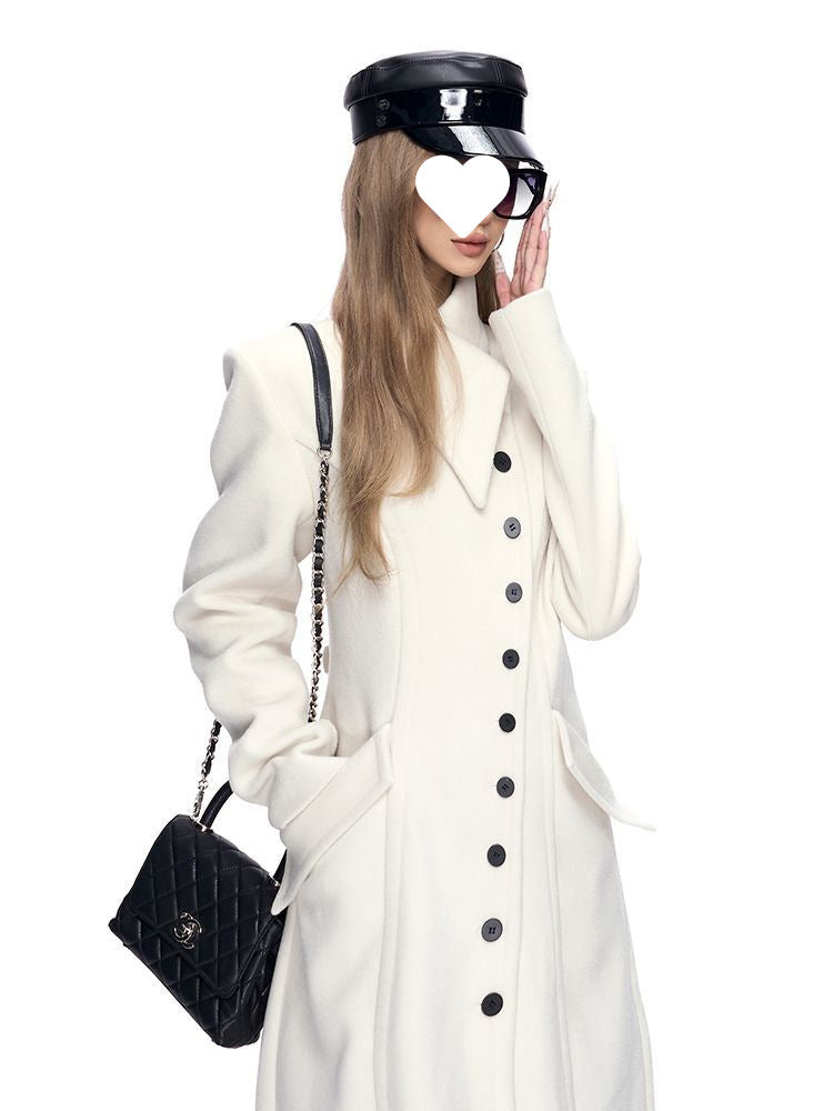 Manteau de style britannique Hepburn pour femmes