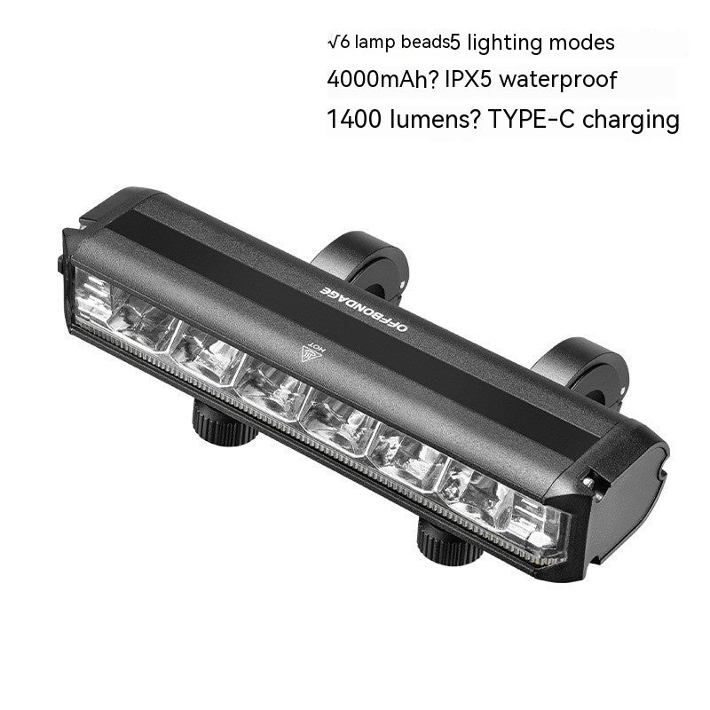 Vélo Night Riding Headlight USB Charging Strong Light