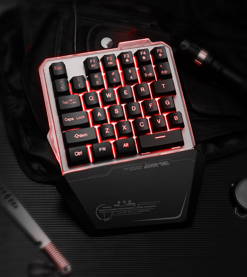 One-handed robotic keyboard