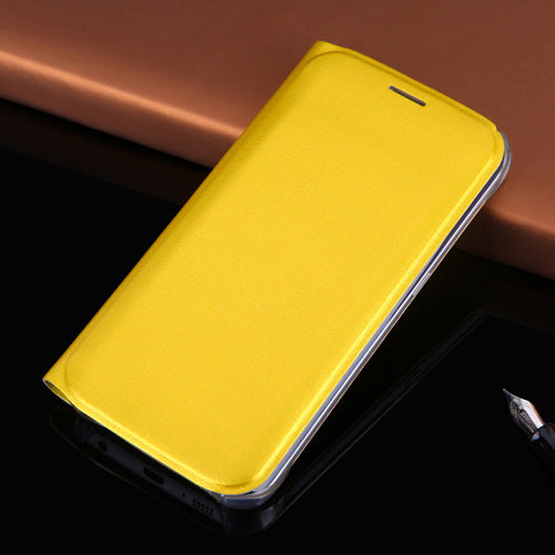 Étui de téléphone flip carte en cuir