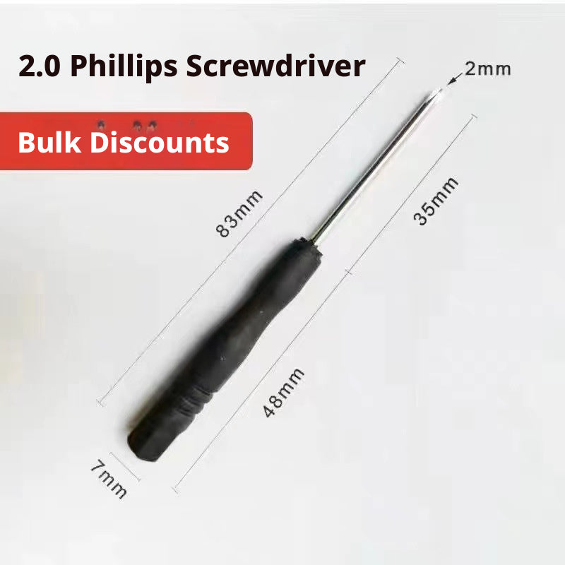 Petit tournevis croisé-2.0mm-1 pièce