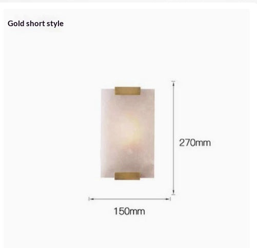 Lampe murale en marbre espagnol pour salon