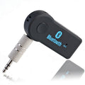 Voiture mains libres Bluetooth récepteur de musique Universal 3.5mm Streaming A2DP Sans fil Auto AUX Aud