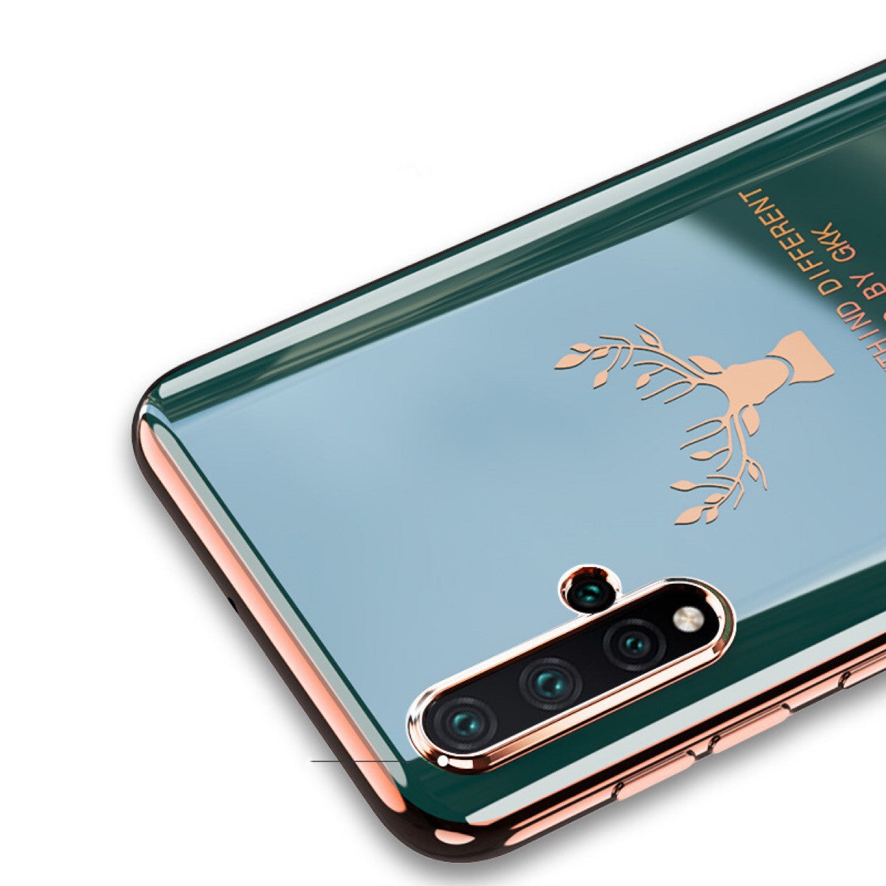 Étui de téléphone mobile en wapiti à colle souple