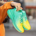 Popcorn Épaisseur Semelle Léger Flying Woven Chaussures de course