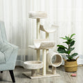 PawHut Arbre de chat pour les chats intérieurs Kitten Pet Scratching Post Perch Centre d'activité Scratcher