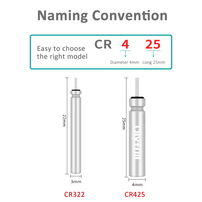 CR322 Batteries Pêche électrique flotteur 3V nuit lumière Lithium Pin Cell LED