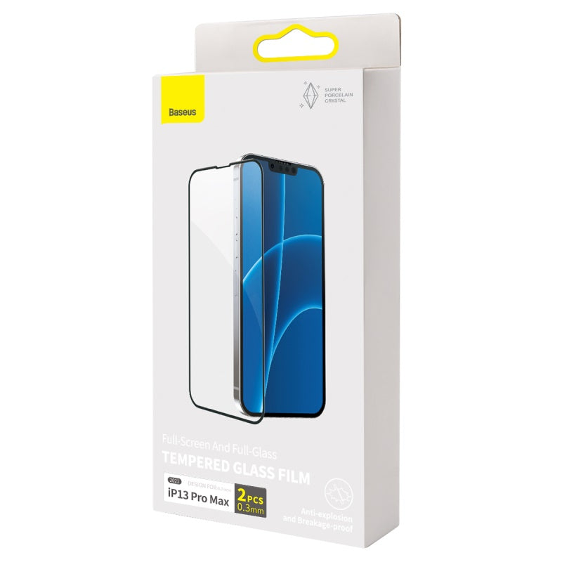 0.3mm Full Screen Full Glass Super Porcelaine Crystal Tempered Film pour IP 5.4 Inch Modèle