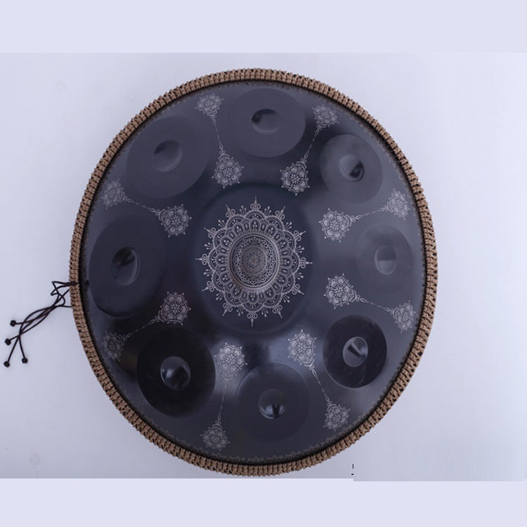 Mandala Version gravée Hand Disc Drum Instrument de musique