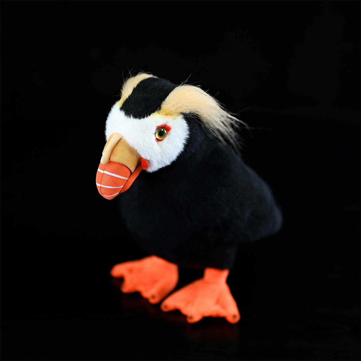 Fibre chimique de puffin en peluche