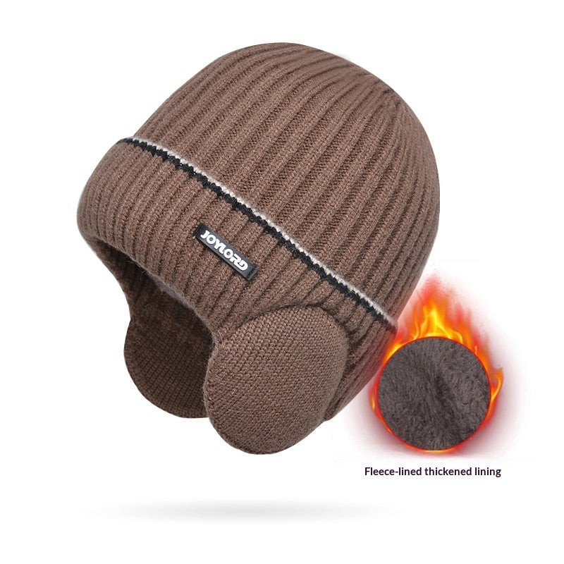 Chapeau casual en laine tricoté chaud pour hommes