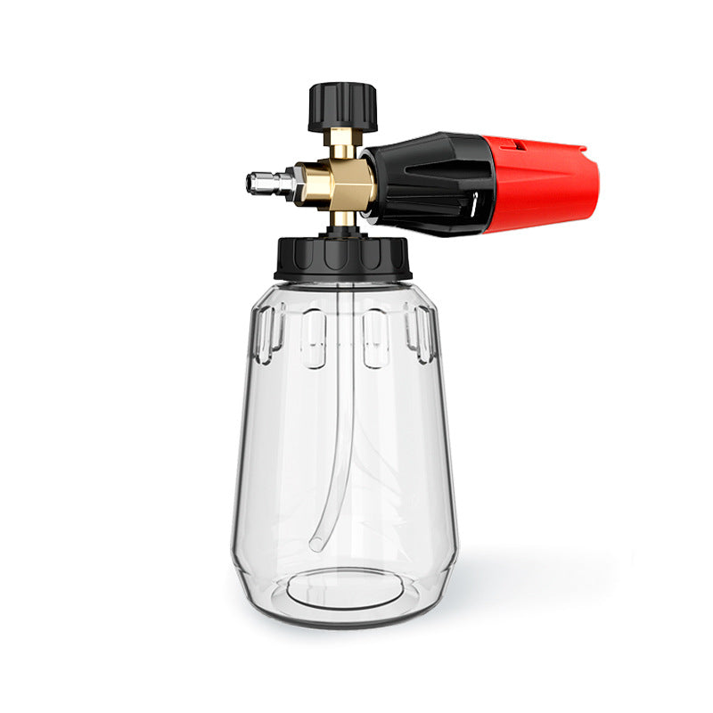 Lavage de voiture L'arrosage de bulles peut haute pression Accessoires de lavage de voiture Pistolet à eau