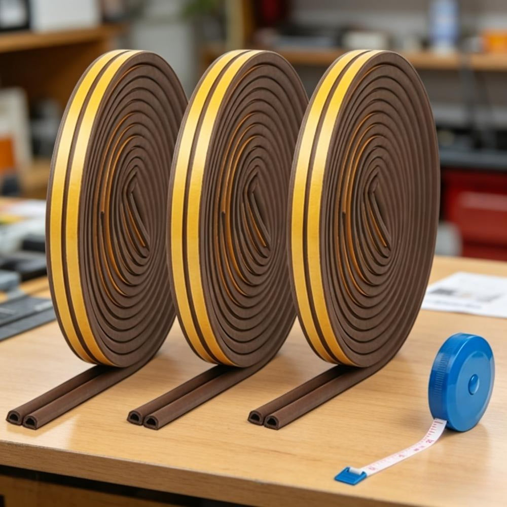 3 rouleaux de ruban d'étanchéité
