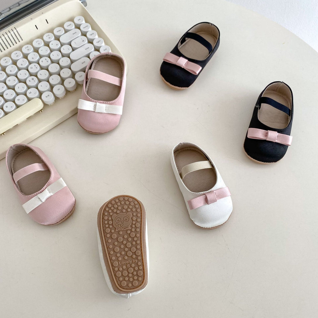 Tout-match Un-mot Butterfly Knot Bébé Chaussures Confortable Respirant
