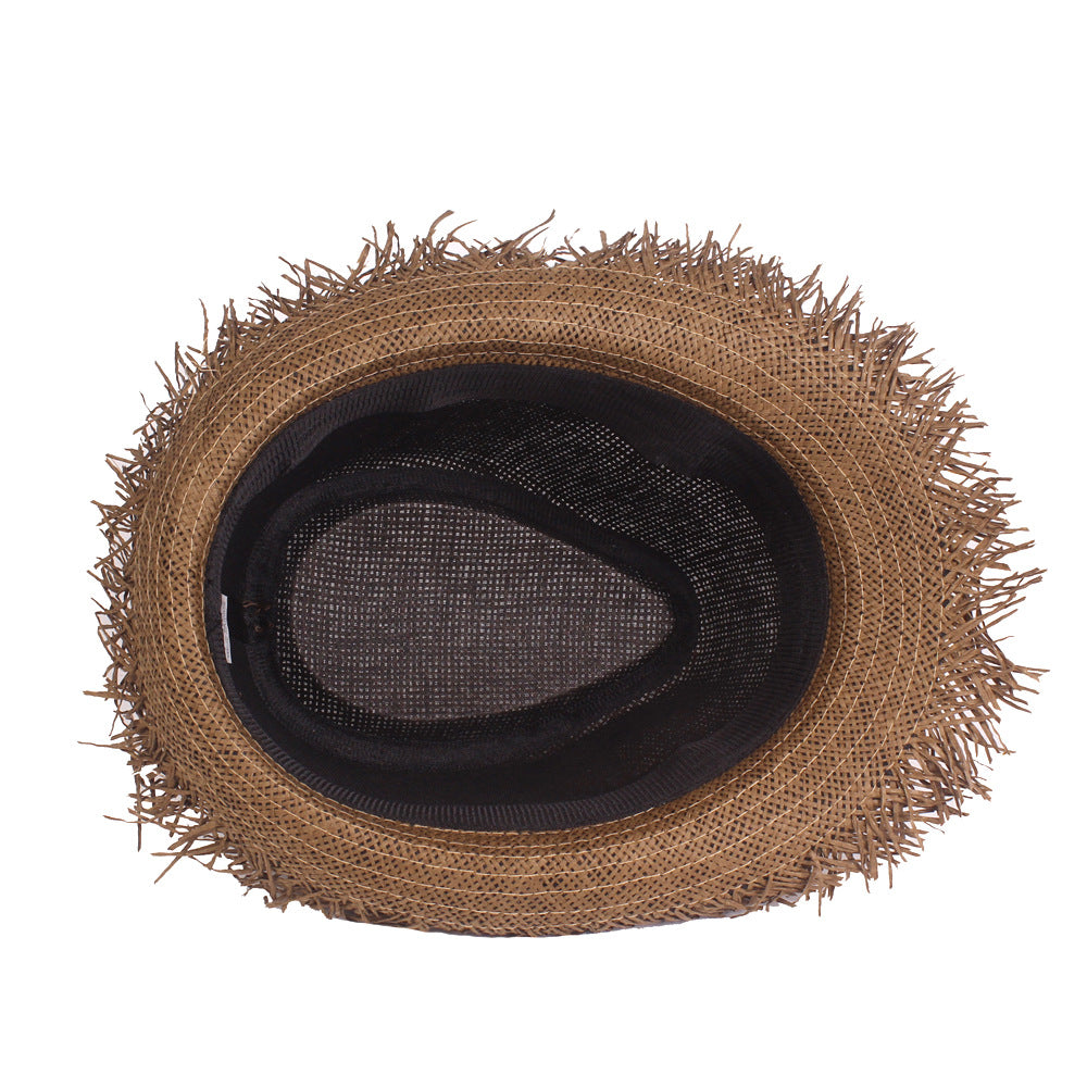 Chapeaux de paille haut de gamme pour hommes