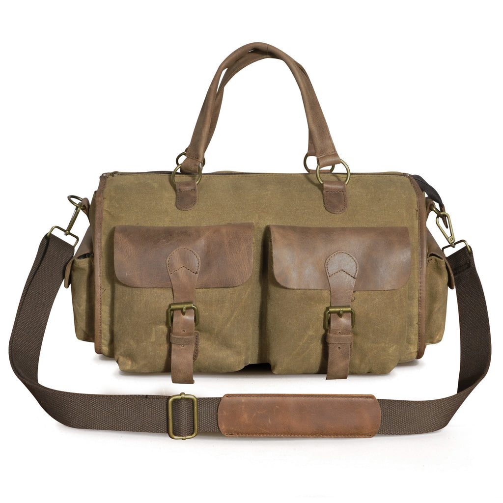 Top couche d'huile de cire de cuir de vache cuir Retro hommes 14-pouces d'affaires main officiel Docu