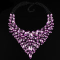Collier en Strass en alliage Chaîne de sweater en diamant