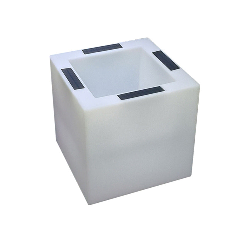 Waterproof plastic flower pot garden lamp