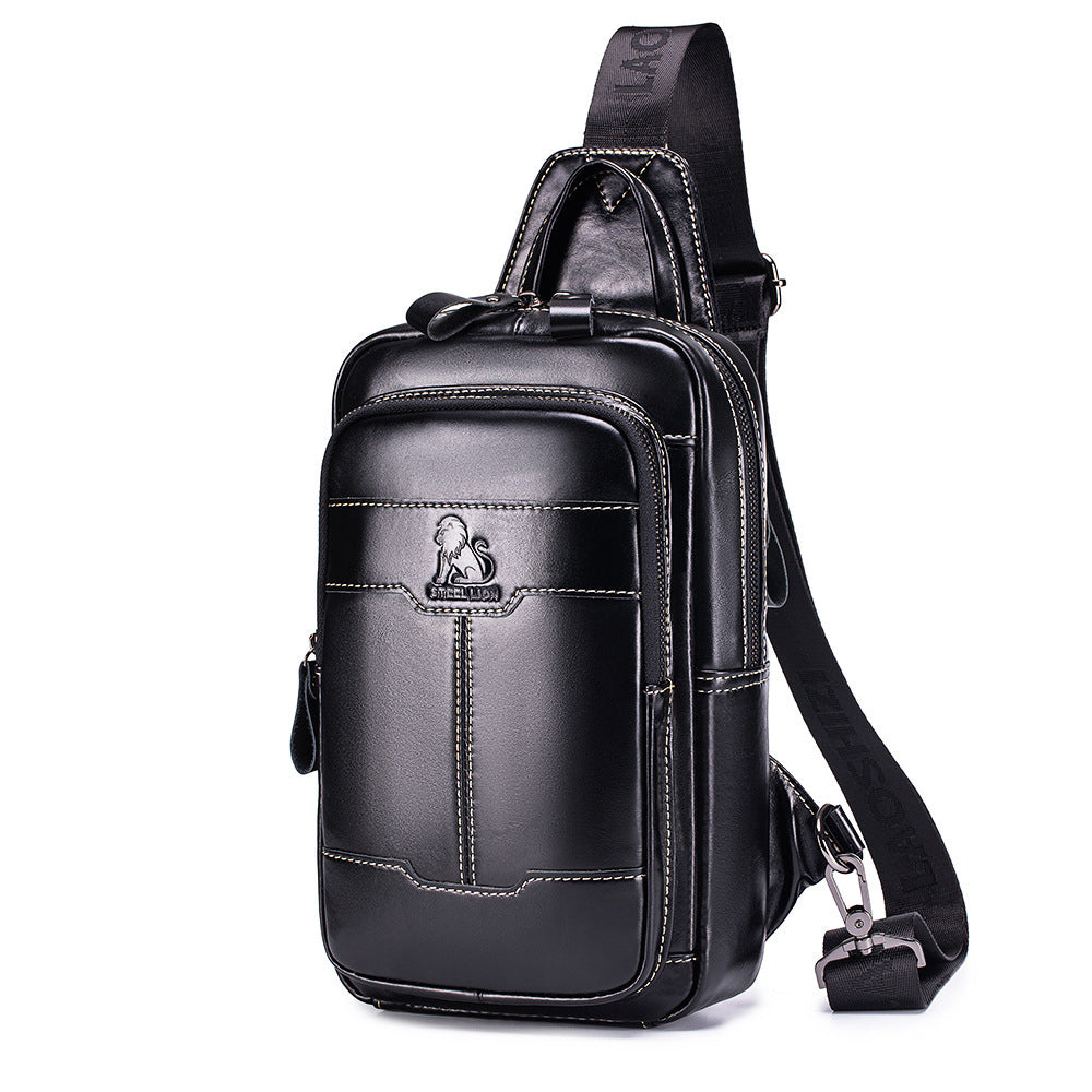 Sac de poitrine pour hommes Sac de corps à épaule unique