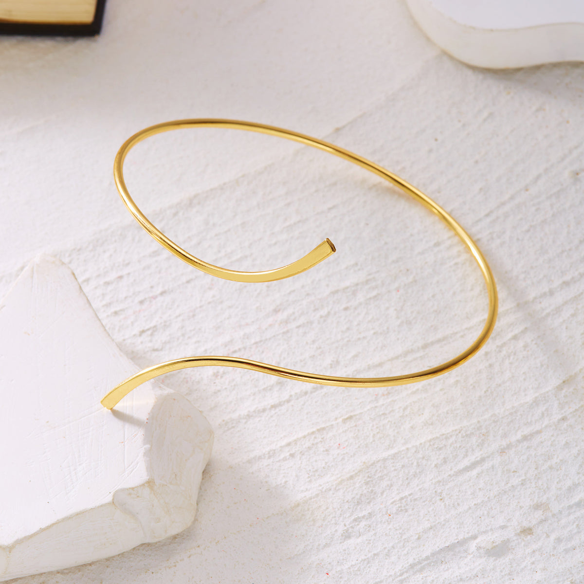 Anklet entièrement enrobé d'or pour femmes