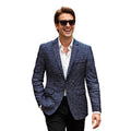Fashionable Casual Solid-color Textured Blazer
