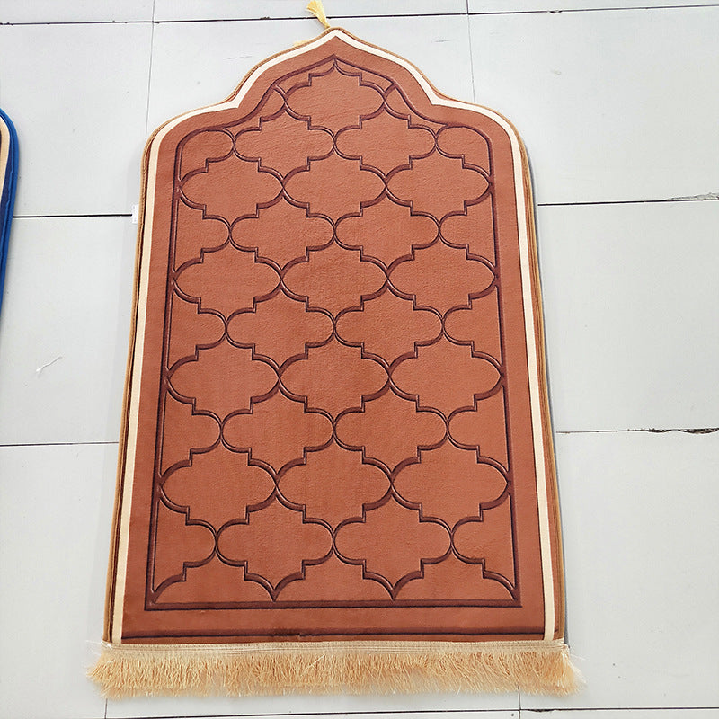 Tapis simple lavable en feuillet d'éponge imprimé