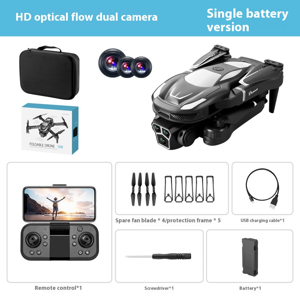 Photographie aérienne Contrôle à distance HD avec trois caméras Longue durée de vie de la batterie