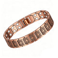 Bracelet amovible magnétique double rangée pour les hommes