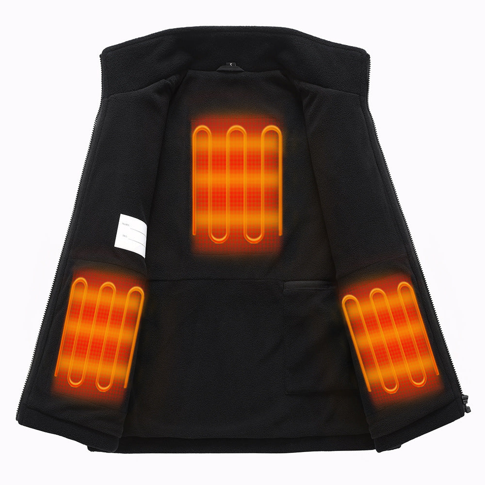 Veste de chauffage pour enfants Chauffage polaire