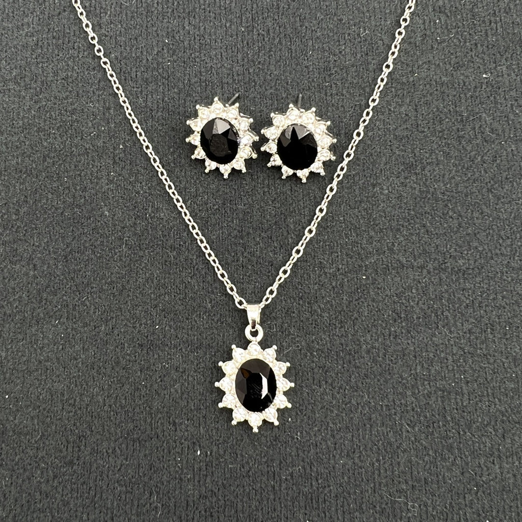 European and American Fashion SUNFLOWER Zircon Ear Stud Collier