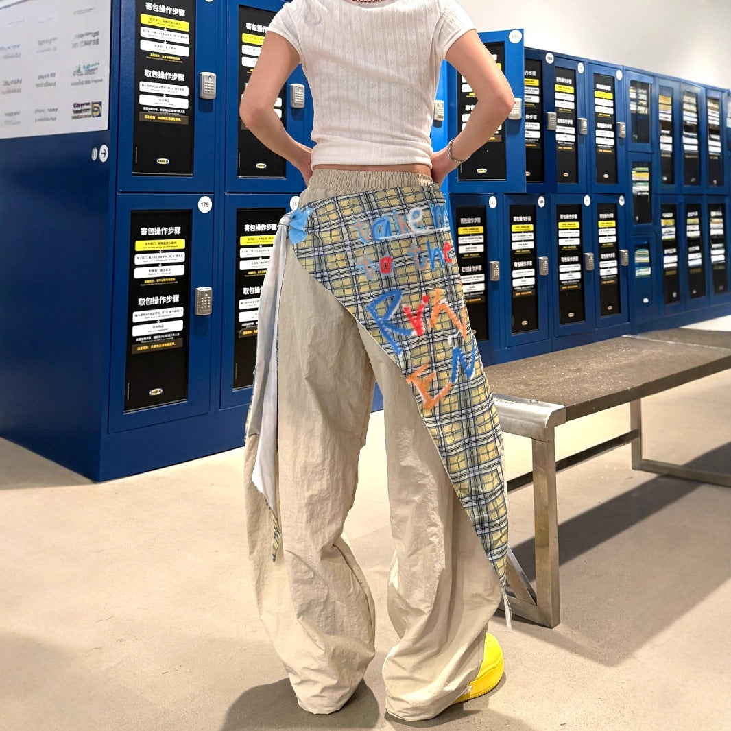Pantalons à plis larges pour femmes
