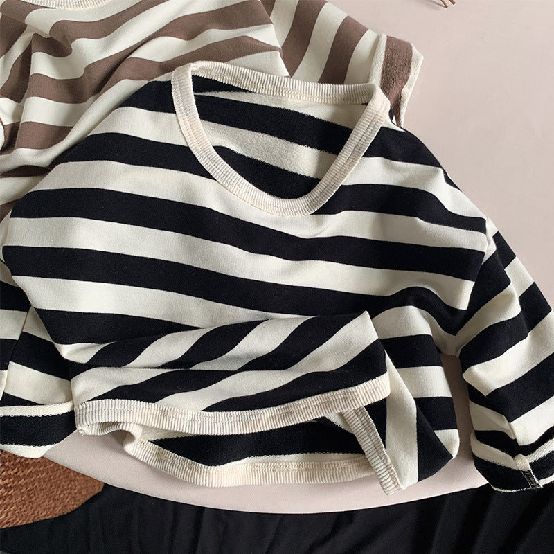 Haut de la mode casual stripe pour enfants