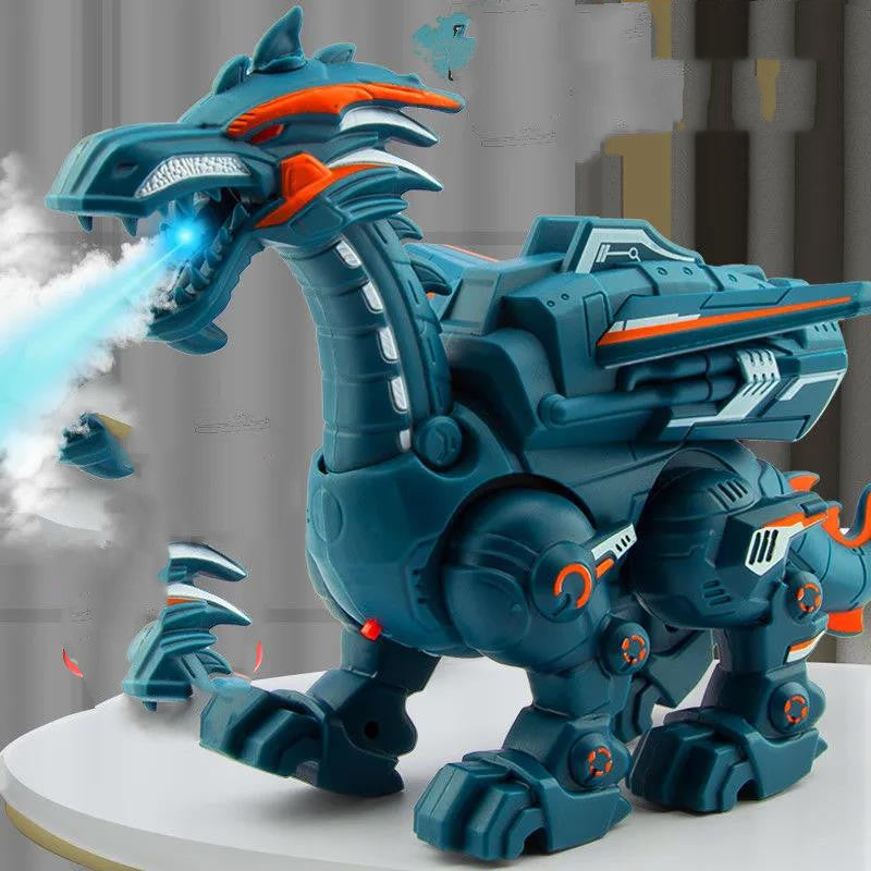 Électrique Spray mécanique Dinosaur Toy modèle son multifonctionnel et jouet léger