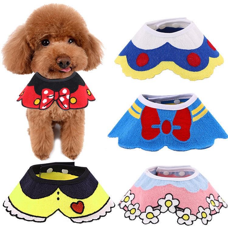 Chien mignon de chat de chat de salive Bib coréen