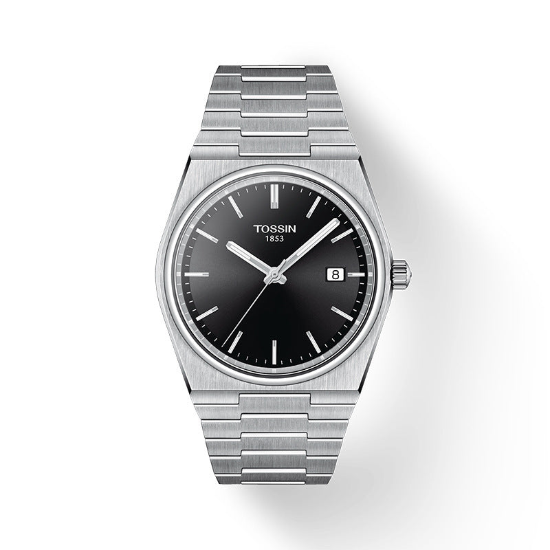 Super Joueur Hommes Montre Ultra-fin Quartz Montre